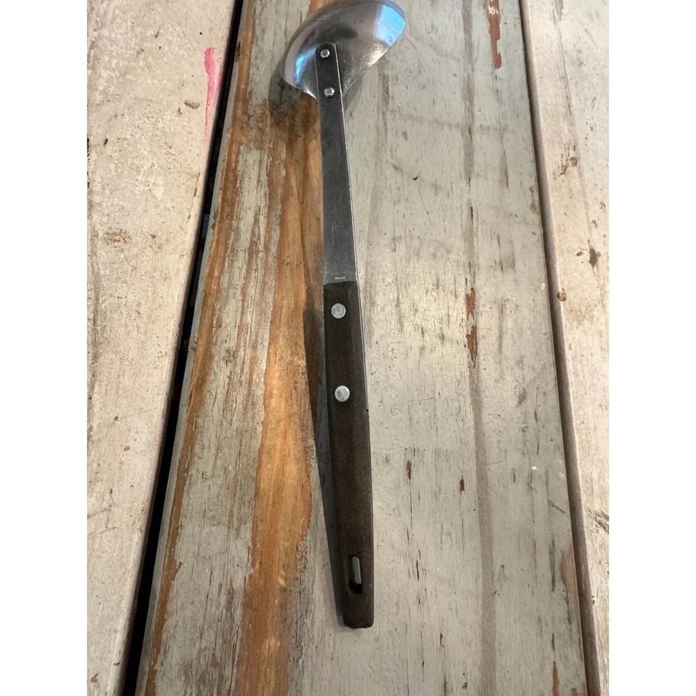 Vintage HOUSEHOLD Stainless Steel Serving Spoon‎ Made in JAPAN